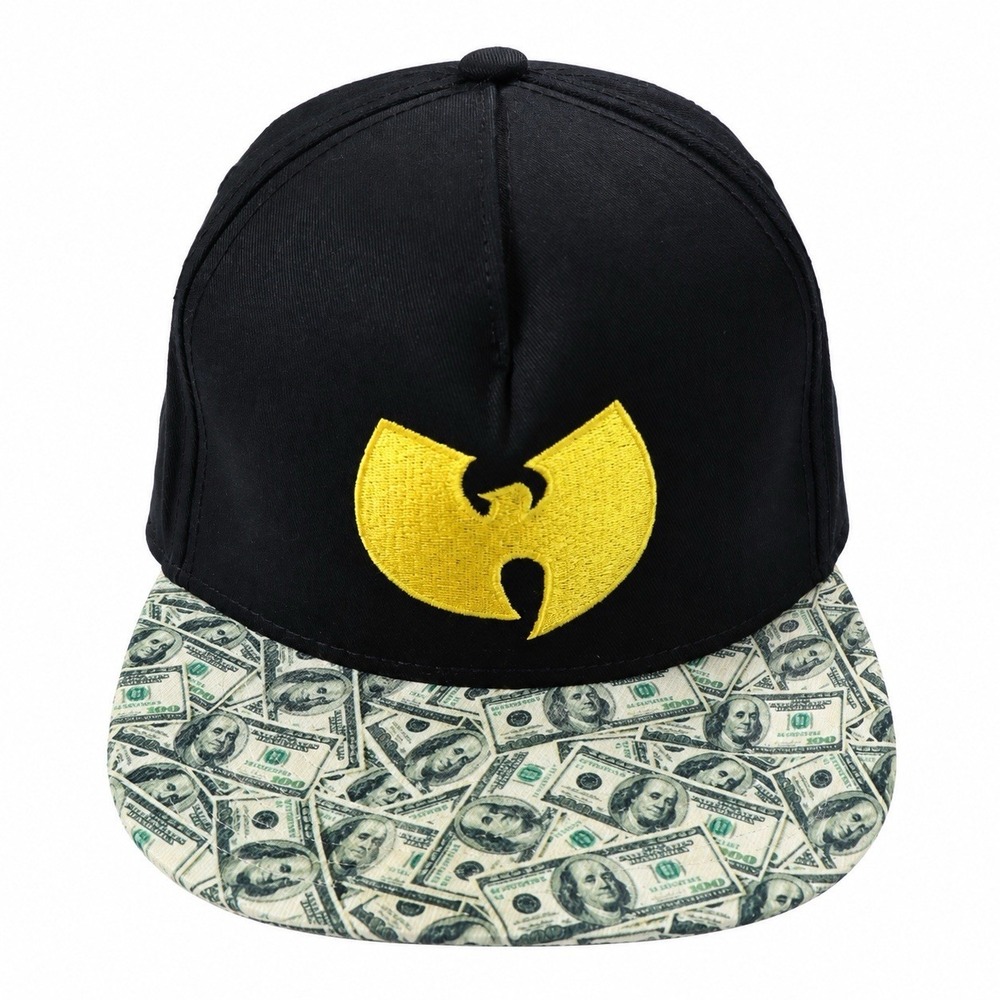 Wu Tang Clan Hat City Skyline snap back cap Black And Yellow